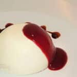 Panna cotta mit Erdbeer Rhabarberkompott