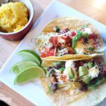 tacos mit rindfleischstreifen
