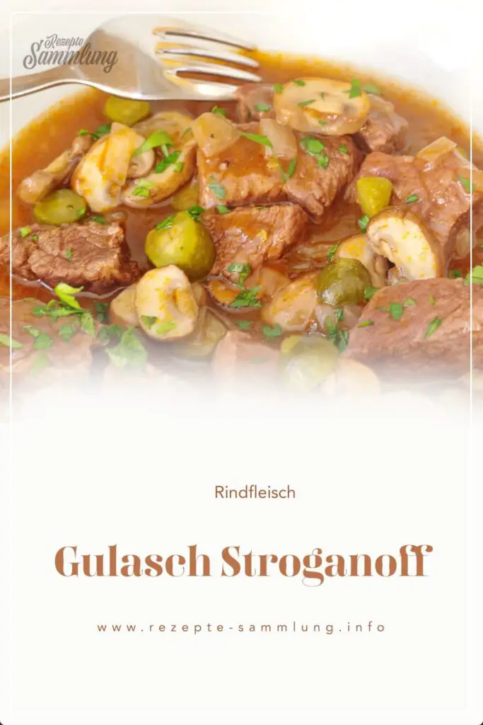 Gulasch Stroganoff