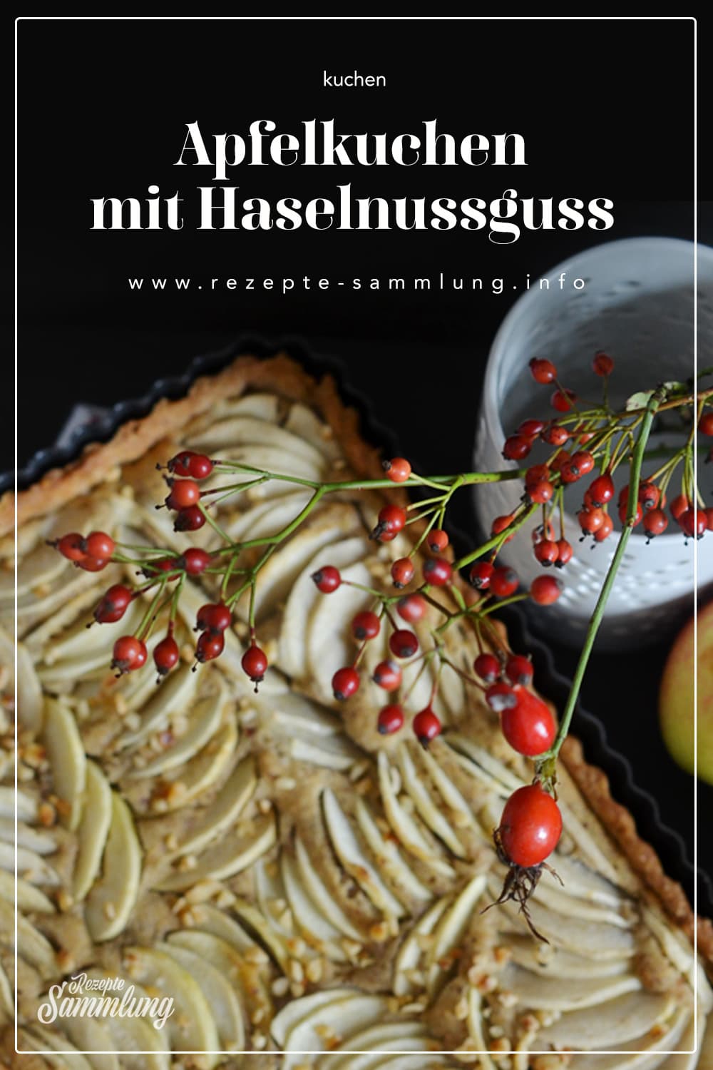 Apfelkuchen mit Haselnussguss - Rezepte Sammlung Apfelkuchen mit Haselnussguss - Rezepte Sammlung