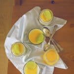 buttermilch panna cotta mit lavendelhonig und limettencurd