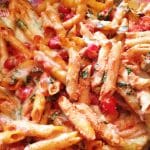 nudelauflauf mit k se und kirschtomaten