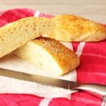 selfmade fladenbrot mit paprika butter