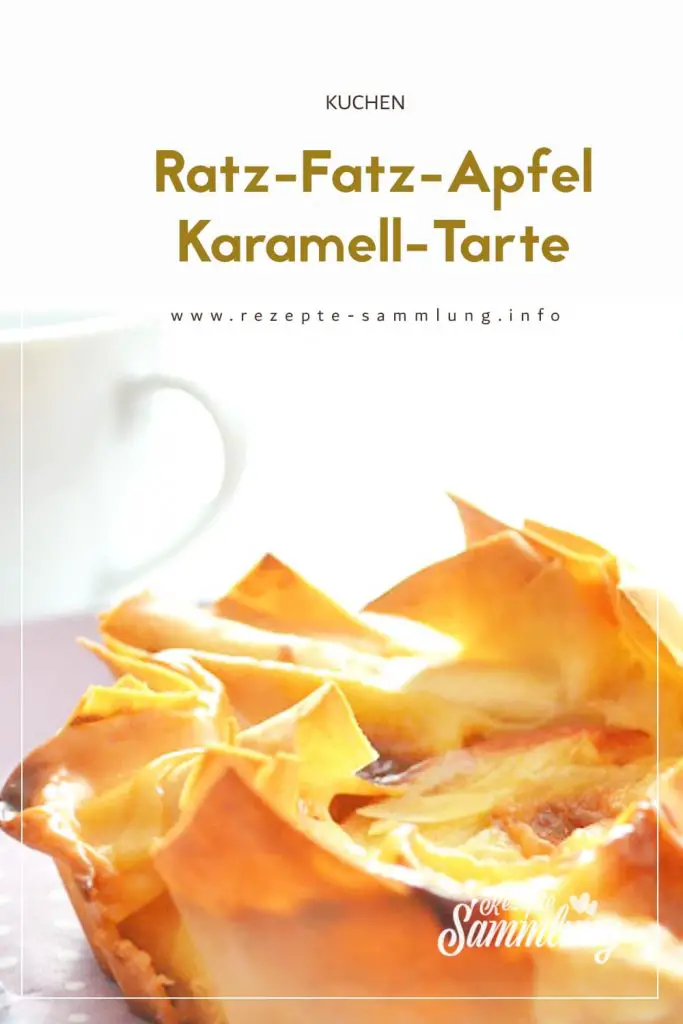 Ratz-Fatz-Apfel-Karamell-Tarte