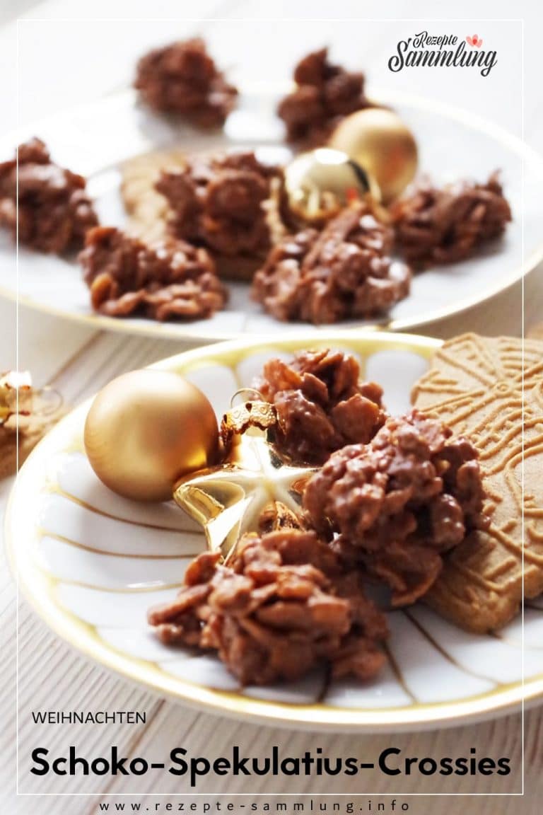 Schoko-Spekulatius-Crossies - Rezepte Sammlung