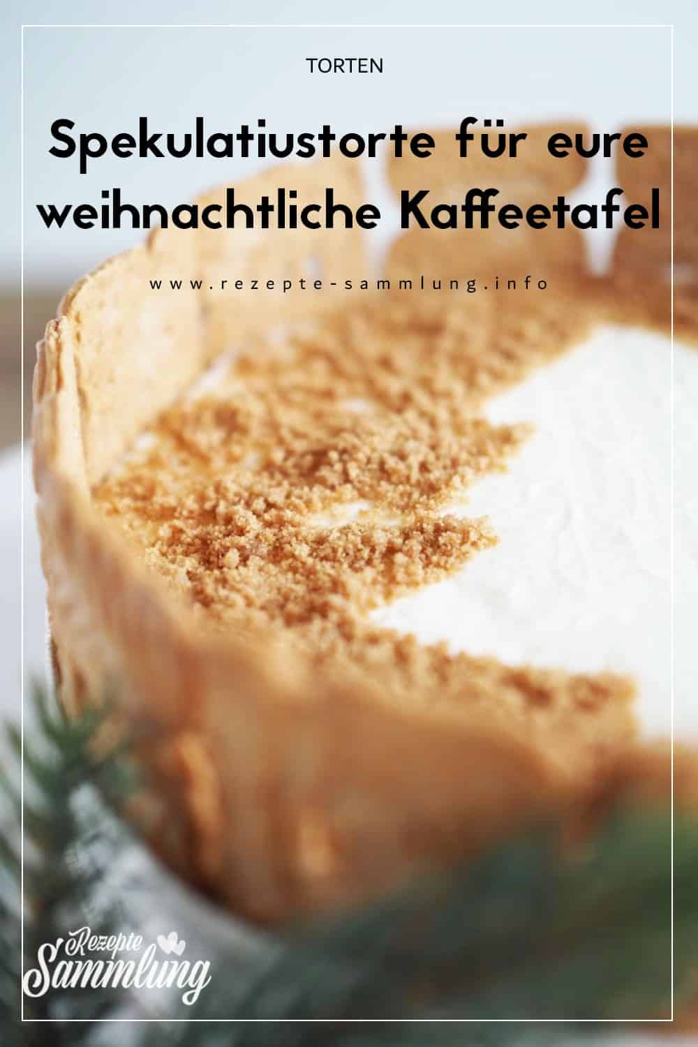 Spekulatiustorte für eure weihnachtliche Kaffeetafel - Rezepte Sammlung