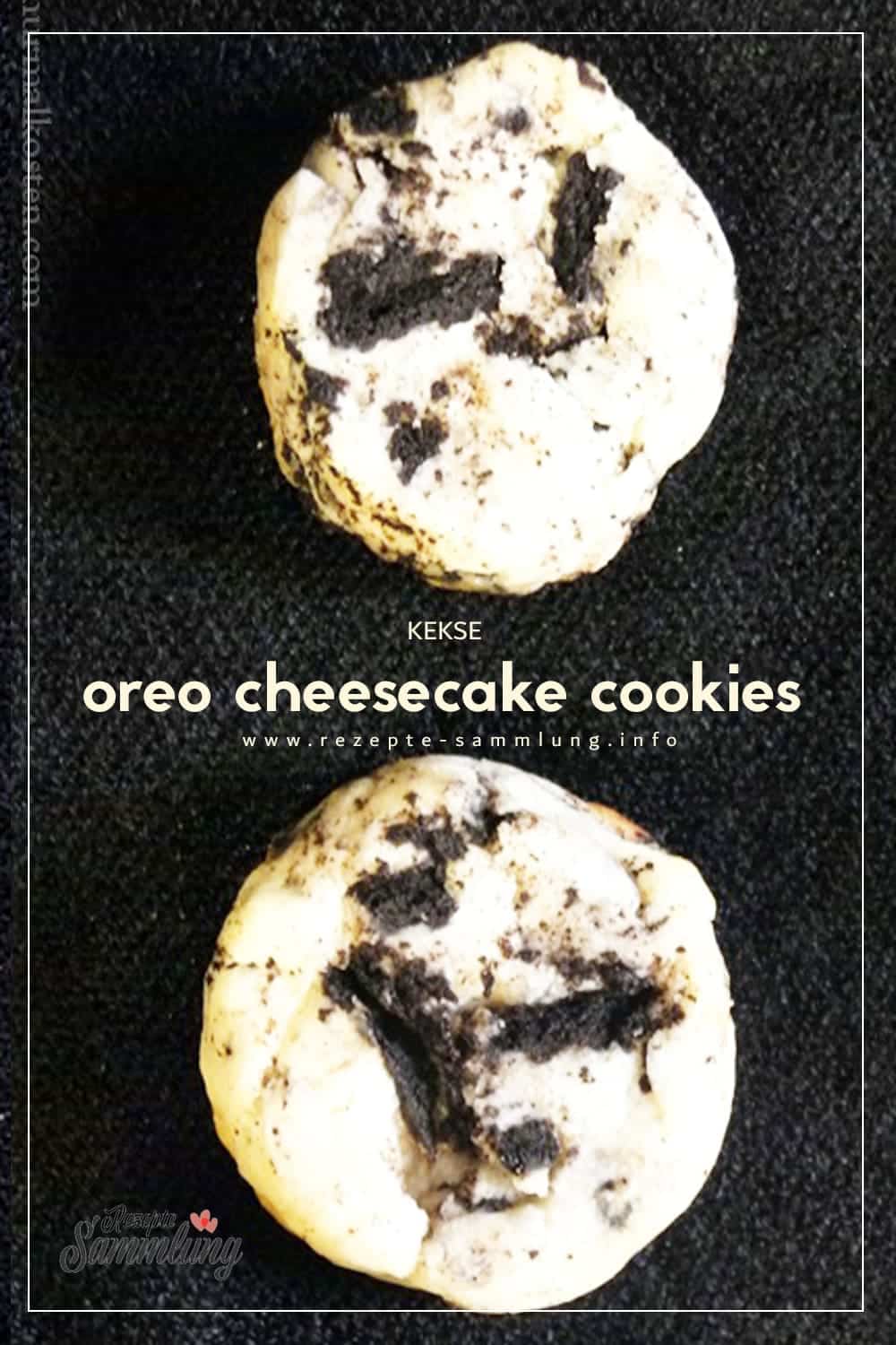 oreo cheesecake cookies: klassische kekse mit milch - Rezepte Sammlung
