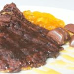 Schokopfannkuchen mit Orangensauce