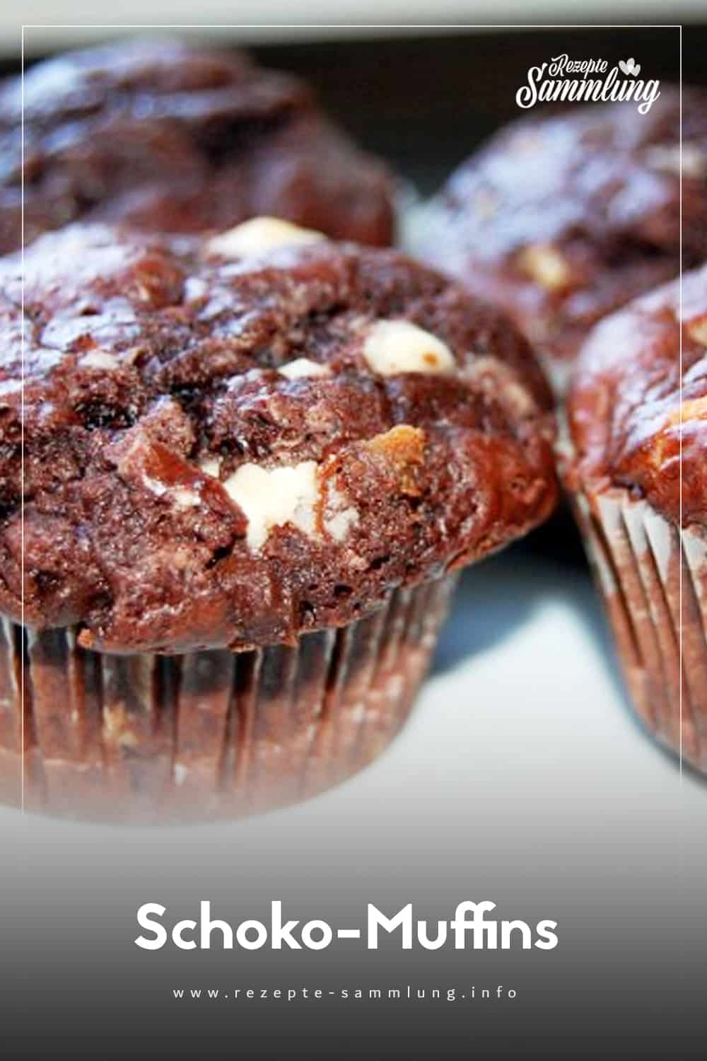 Schoko-Muffins – saftig &amp; schnell | Einfach Backen - Rezepte Sammlung