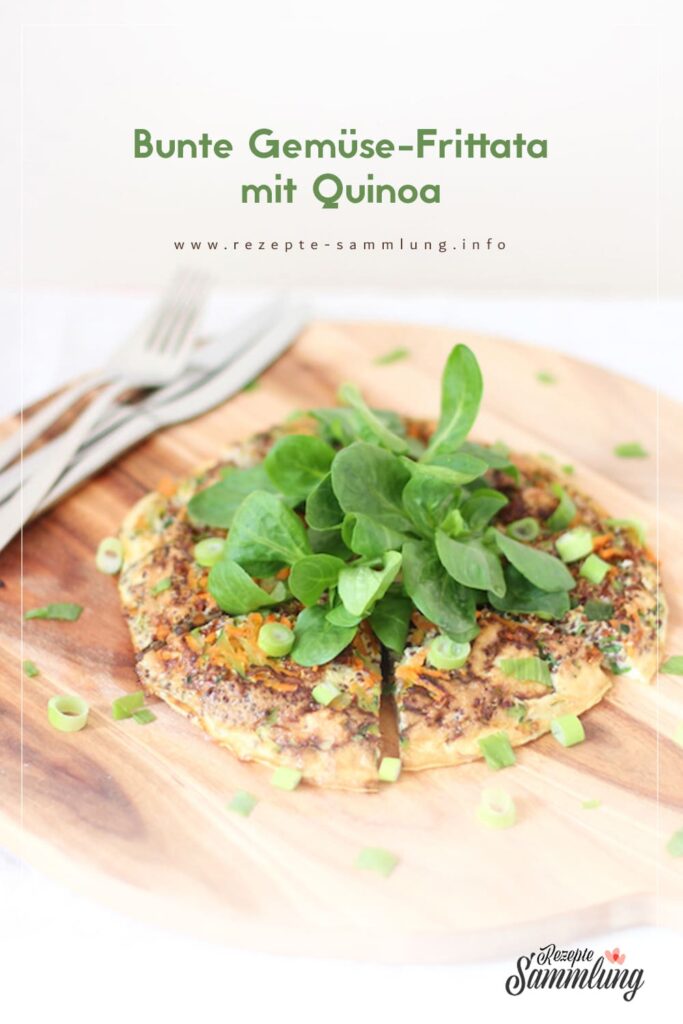 Bunte Gemüse-Frittata mit Quinoa
