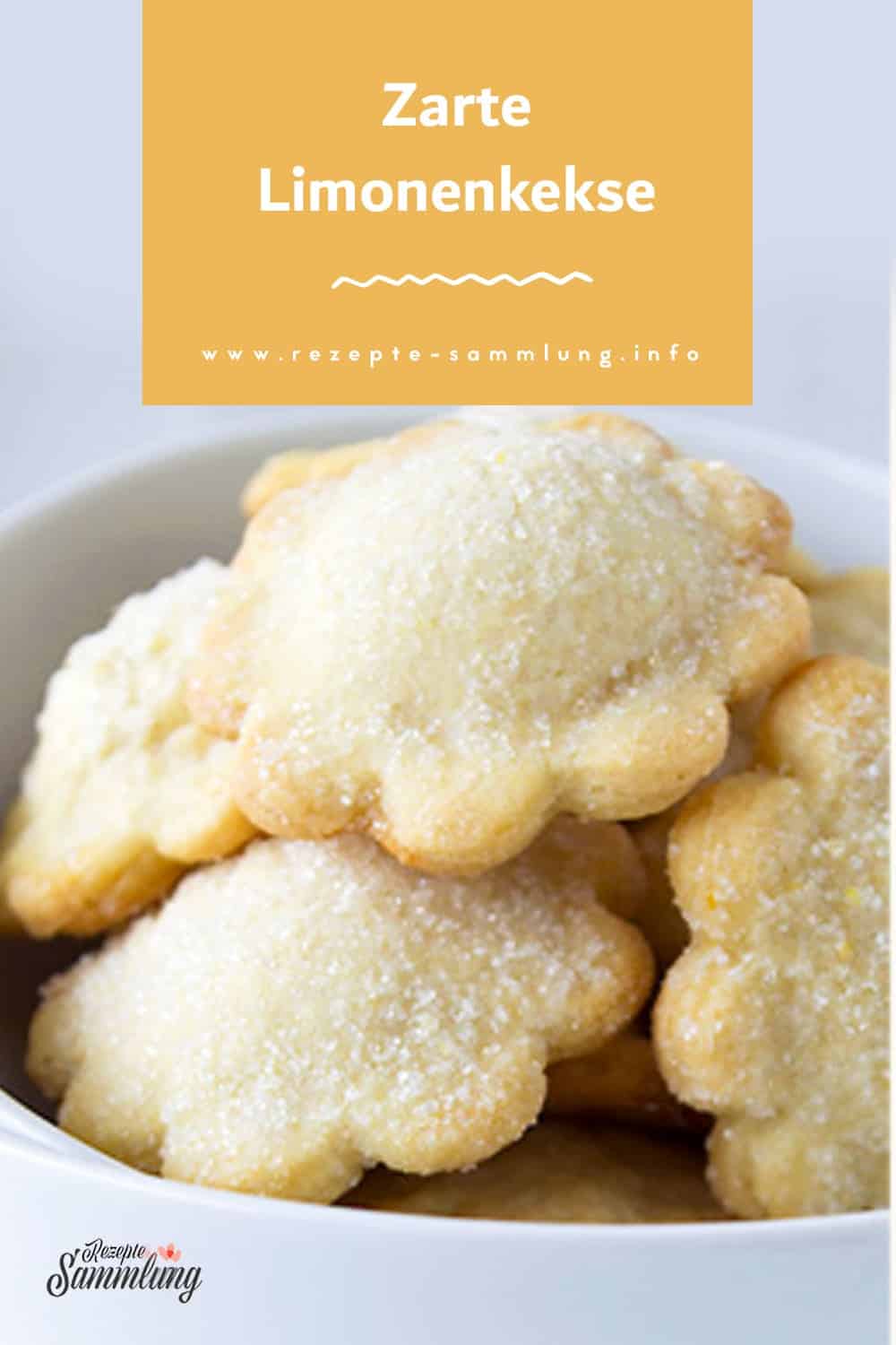 Zarte Limonenkekse-Tenerezze al limone - Rezepte Sammlung